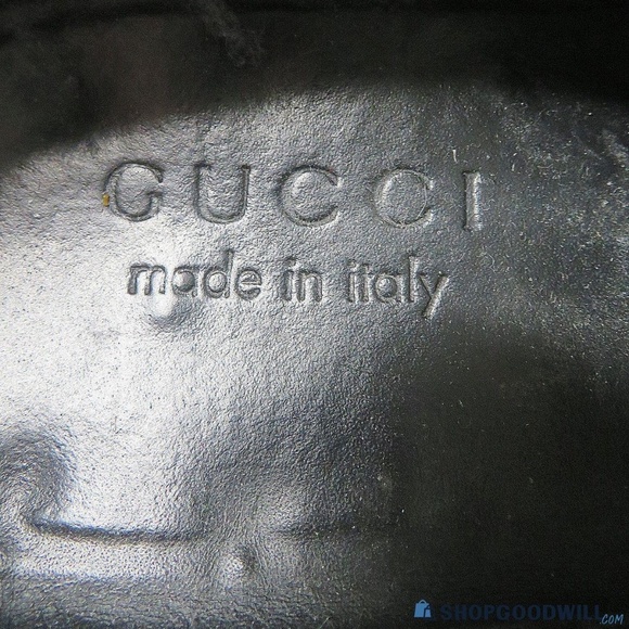 Gucci Black Casual Double Buckles Monk Strap Slip On Shoes / Size 9   COA main image 9